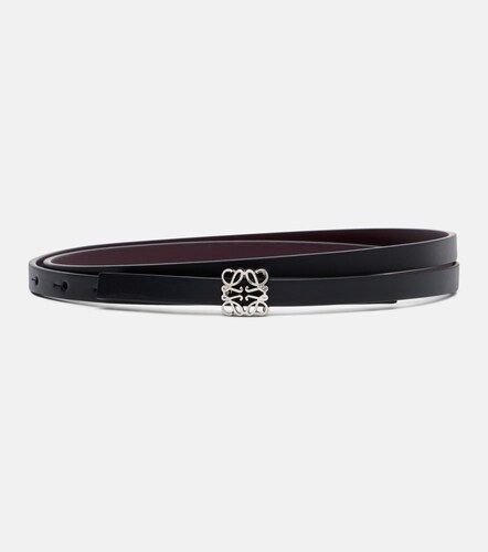 Ceinture Anagram réversible en cuir - Loewe - Modalova