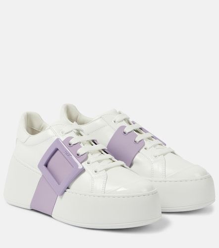 Baskets à plateforme Viv' Skate en cuir - Roger Vivier - Modalova