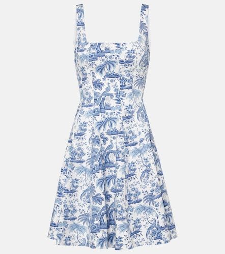 Staud Robe Wells en coton à fleurs - Staud - Modalova