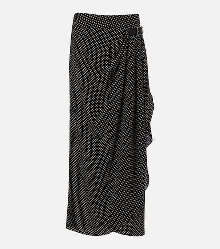 Jupe longue en soie à pois - Tom Ford - Modalova