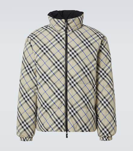 Veste matelassée à carreaux - Burberry - Modalova