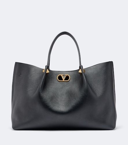 Cabas VLogo Signature Large en cuir - Valentino Garavani - Modalova