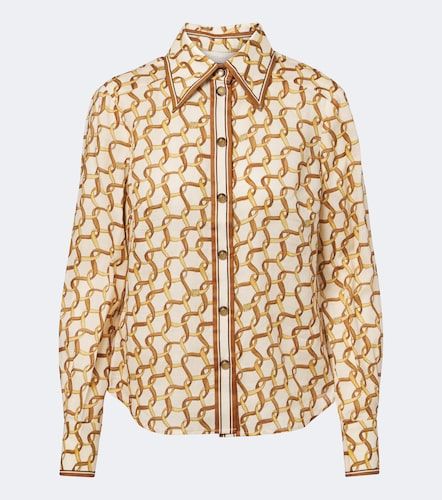 Chemise en ramie à imprimé - Zimmermann - Modalova