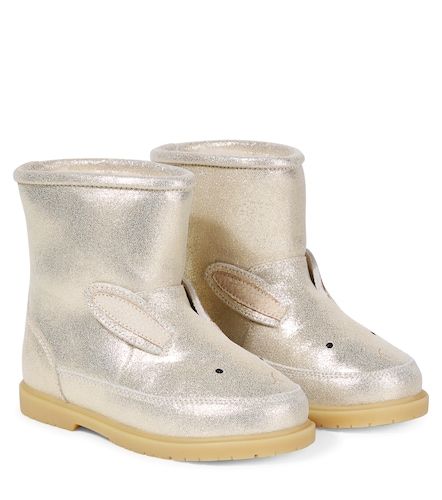 Bottines Xelly en cuir métallisé - Donsje - Modalova