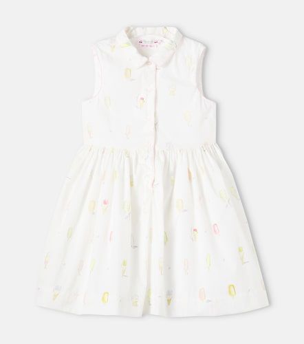 Robe Anne en coton à imprimé - Bonpoint - Modalova