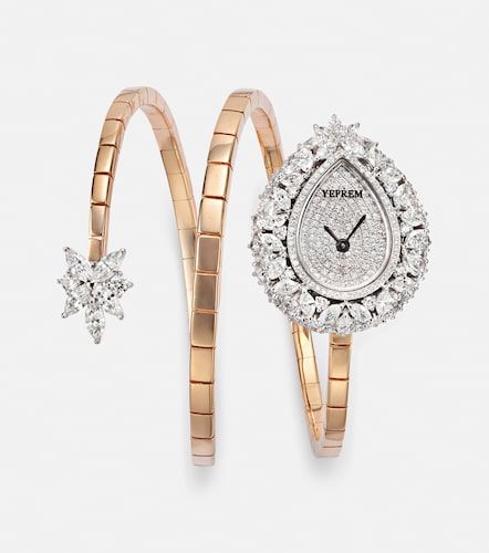 Montre Y-Momento en or 18 ct et diamants - Yeprem - Modalova