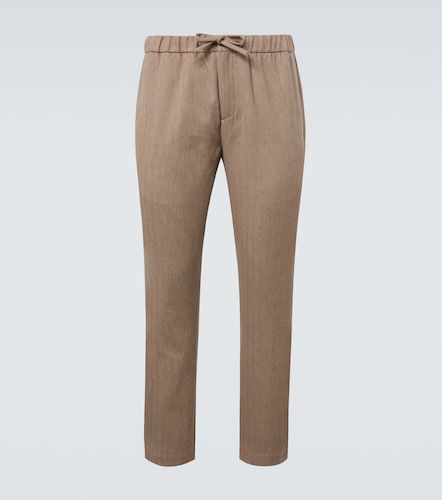 Pantalon droit Oscar en coton et cachemire - Frescobol Carioca - Modalova