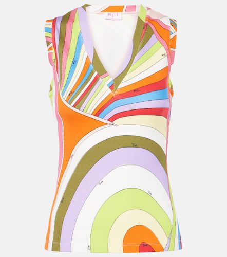 Pucci Top Iride en coton - Pucci - Modalova