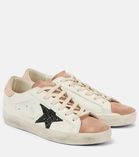 Baskets Super Star en cuir - Golden Goose - Modalova