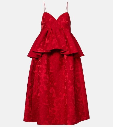 Robe midi Satine en jacquard - La DoubleJ - Modalova