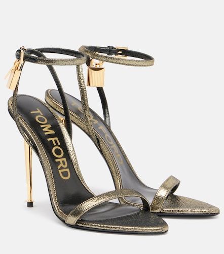 Sandales Padlock 105 métallisées - Tom Ford - Modalova