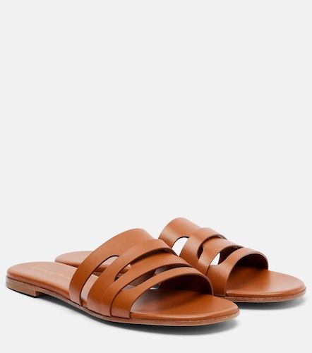 Gianvito Rossi Mules Nora en cuir - Gianvito Rossi - Modalova