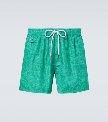 Kiton Short de bain à logo - Kiton - Modalova