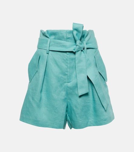 Short Orquidea en lin taille haute - Adriana Degreas - Modalova