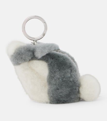 X Suna Fujita – Porte-monnaie Bunny en shearling - Loewe - Modalova