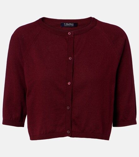 Cardigan court en coton, soie et cachemire - 'S Max Mara - Modalova