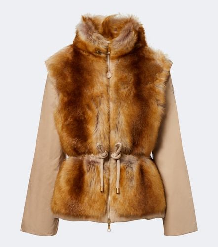 Veste doudoune Blaireau en shearling - Moncler - Modalova
