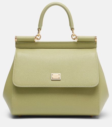 Sac Sicily Small en cuir - Dolce&Gabbana - Modalova