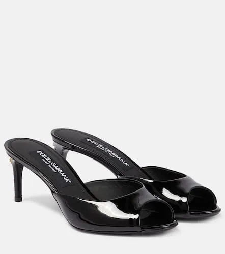 Dolce&Gabbana Mules en cuir verni - Dolce&Gabbana - Modalova