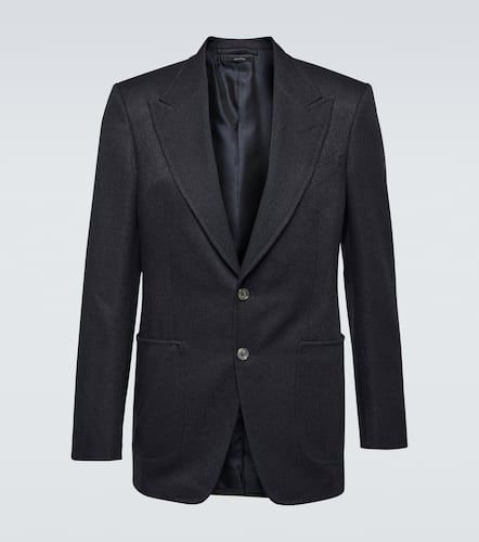 Blazer Shelton en laine, mohair et soie - Tom Ford - Modalova