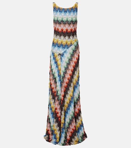 Missoni Robe longue en lamé - Missoni - Modalova