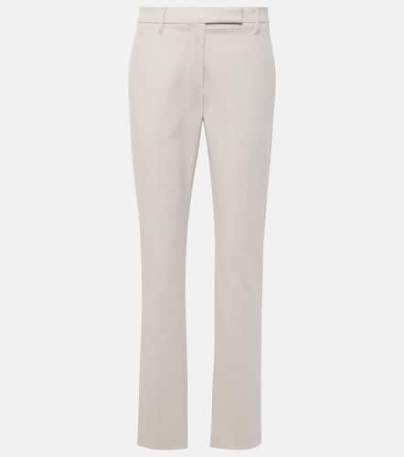 Pantalon slim en coton mélangé - Brunello Cucinelli - Modalova