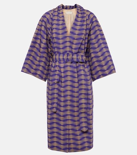 Robe imprimée en popeline de coton - Dries Van Noten - Modalova