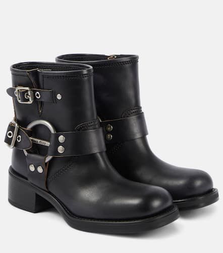 Miu Miu Bottines en cuir - Miu Miu - Modalova