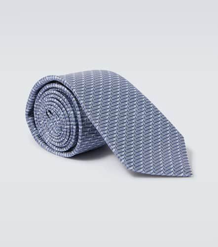 Cravate en jacquard de soie - Giorgio Armani - Modalova