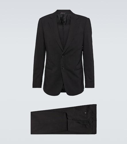 Costume en laine vierge - Giorgio Armani - Modalova