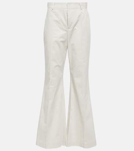 Pantalon évasé à taille mi-haute en coton mélangé - Polo Ralph Lauren - Modalova