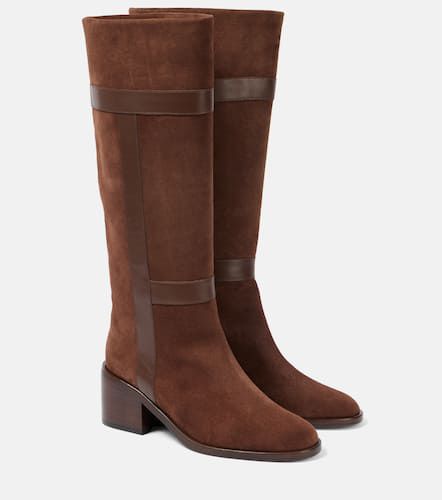 Clergerie Bottes Lyube 65 en daim - Clergerie - Modalova