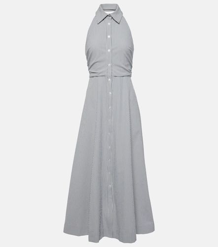 Robe longue Mackey rayée en coton - Veronica Beard - Modalova