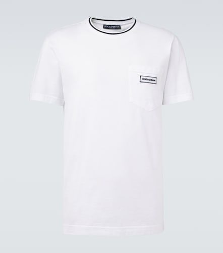 T-shirt en coton à logo - Dolce&Gabbana - Modalova