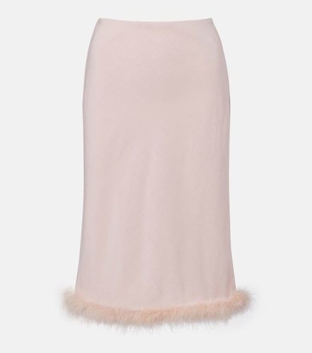 Jupe midi Soft Vibes à plumes - Dorothee Schumacher - Modalova
