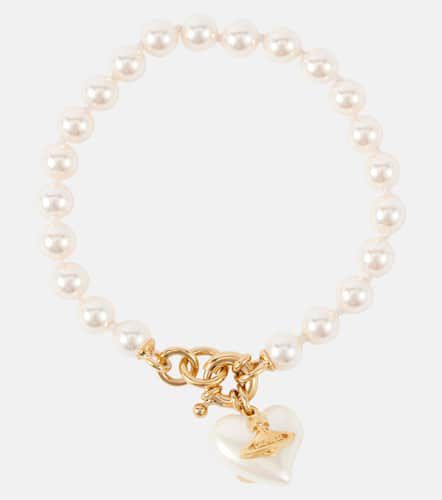 Bracelet Sheryl en plaqué or à perles fantaisie - Vivienne Westwood - Modalova
