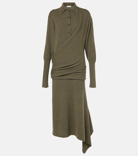 Robe polo en laine et cachemire - Ferragamo - Modalova