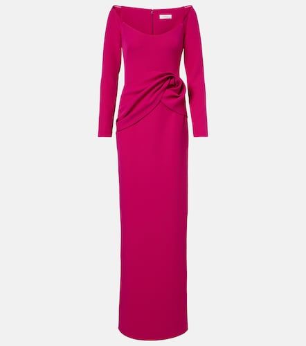 Robe Emmina en crêpe drapée - Safiyaa - Modalova