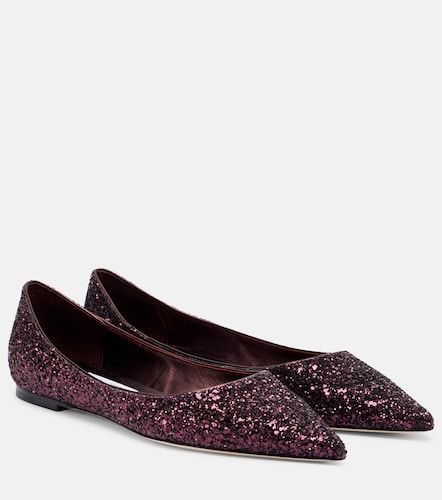 Ballerines Love à paillettes - Jimmy Choo - Modalova