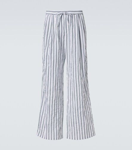 Pantalon ample rayé en popeline - Dolce&Gabbana - Modalova
