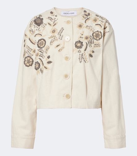Veste Emeren en coton à broderies - Veronica Beard - Modalova