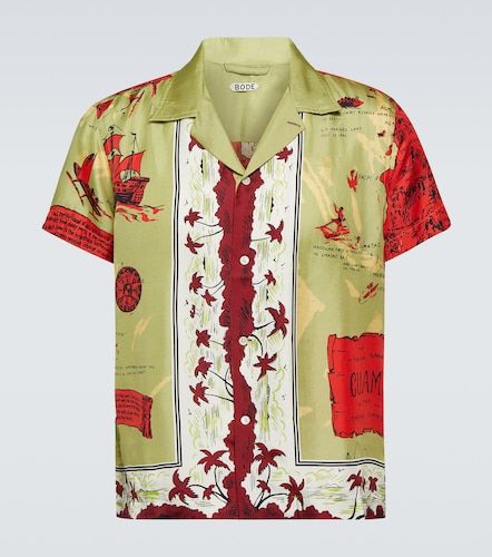 Bode Chemise Guam imprimée en soie - Bode - Modalova