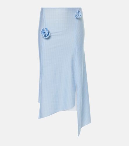 Jupe midi asymétrique à appliqués - Coperni - Modalova
