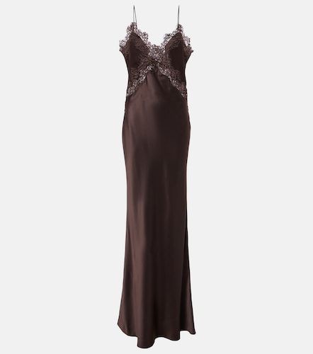 Robe longue Allegra en soie - Rebecca Vallance - Modalova