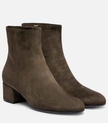 Bottines Joelle 45 en daim - Gianvito Rossi - Modalova