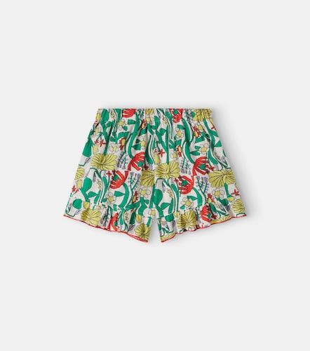 Shorts Color Herbalist en coton à fleurs - Bobo Choses - Modalova