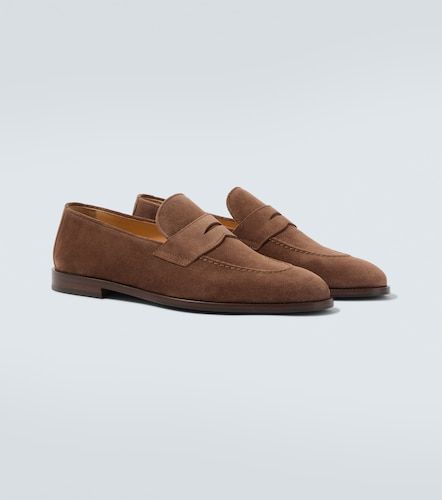 Mocassins en daim - Brunello Cucinelli - Modalova