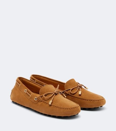 Chaussures bateau Gommino en daim - Tod's - Modalova