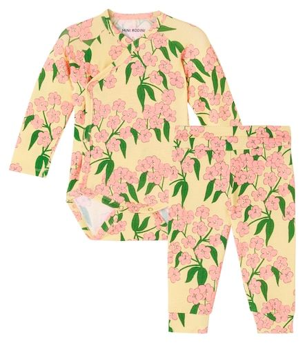 Bébé – Ensemble body et pantalon à fleurs - Mini Rodini - Modalova