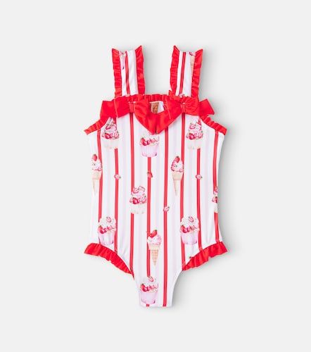 Maillot de bain imprimé à rayures - Patachou - Modalova